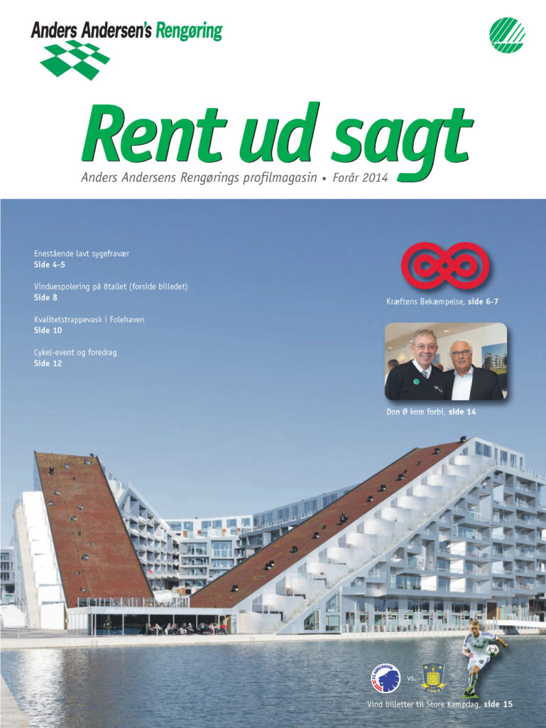 Forsiden af Rent ud sagt for foråret 2014