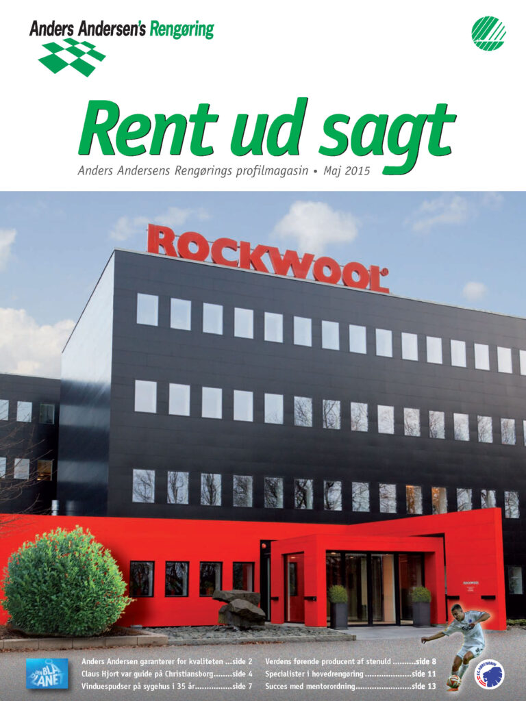 Forsiden af Rent ud sagt for maj 2015