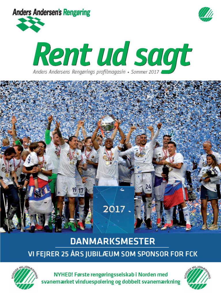 Forsiden af Rent ud sagt for sommeren 2017